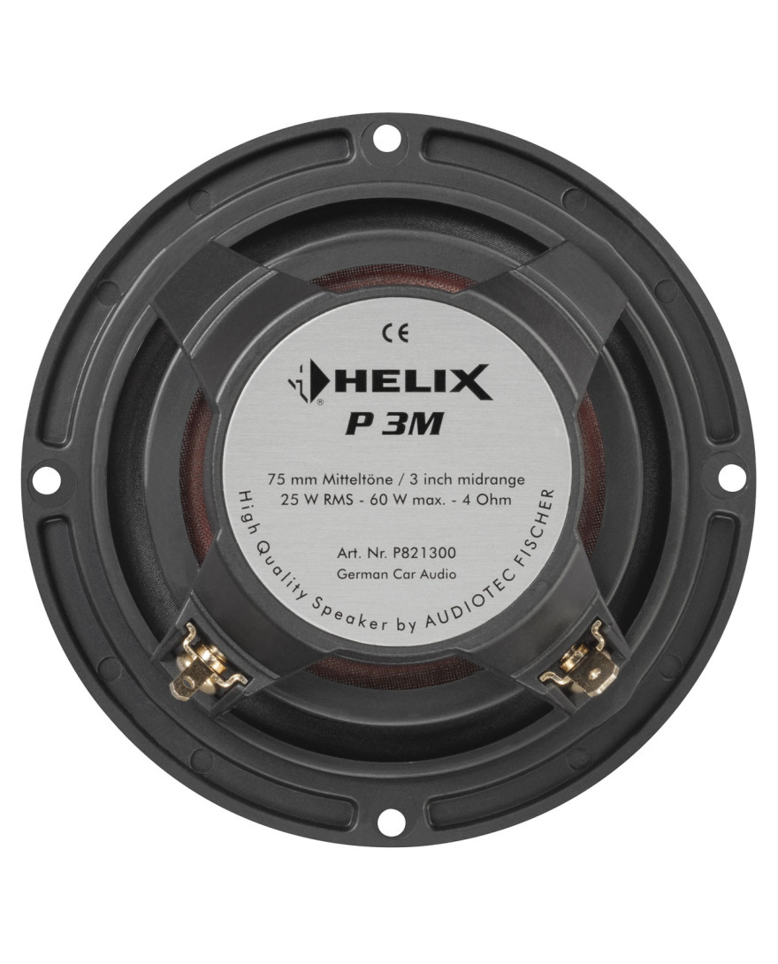 HELIX P 3M 3 Inch 75mm 150 Watts Midrange Car Speaker Set with Grilles New In